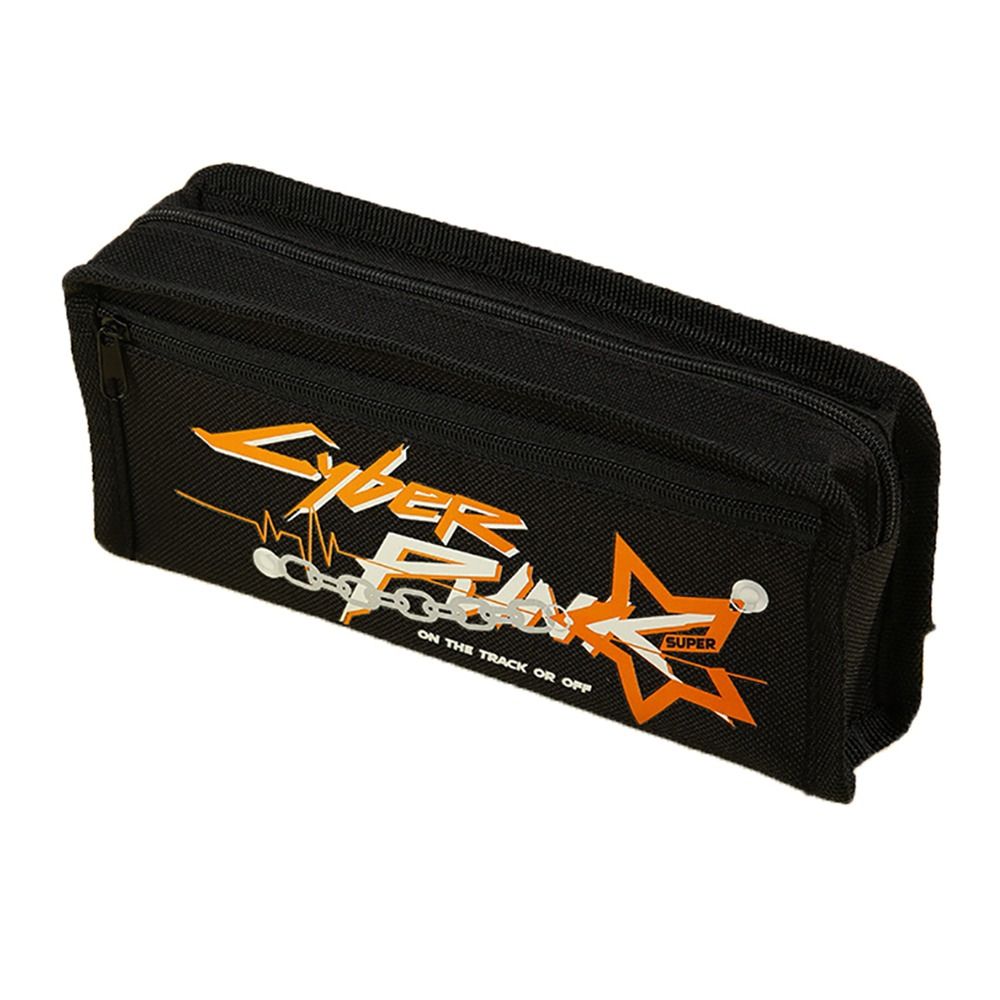 Durable Canvas Stationery Storage Bag Large-capacity Multi-function Pen Bag Portable Pen Pouch