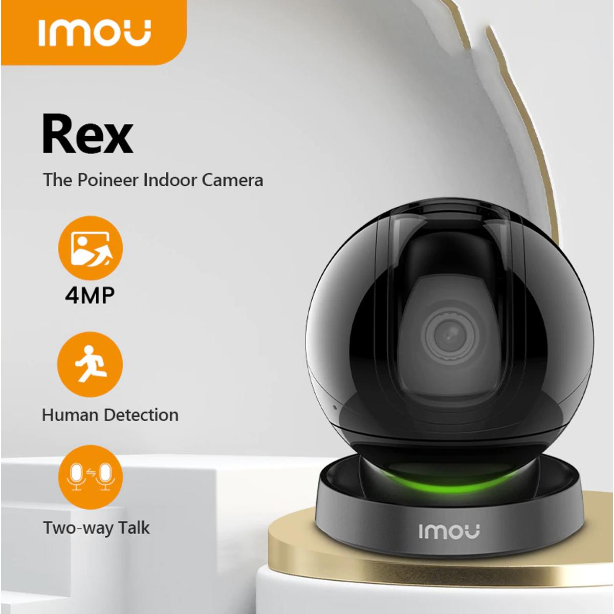 Dahua Imou IPC-A26HP 2MP Wifi Camera  H.265 Support SD Card 256Gb Infrared Night Vision MIC 2 Way Voice-Black REX