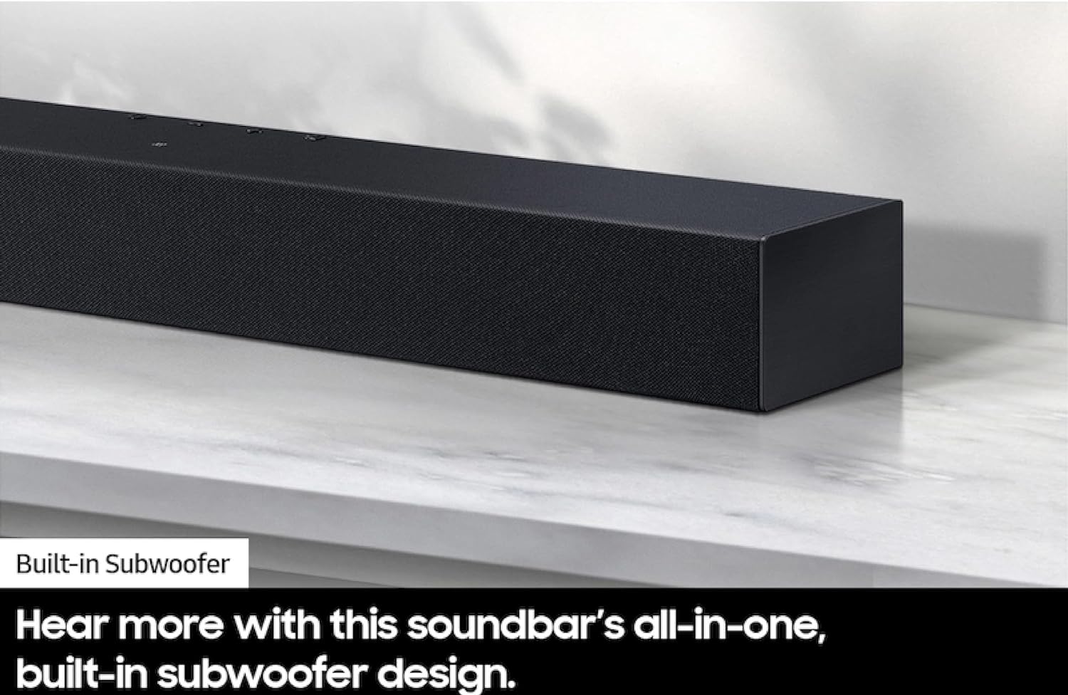 Samsung HW-T400/XL 2.0ch Sound Bar with Built-in Woofer. 