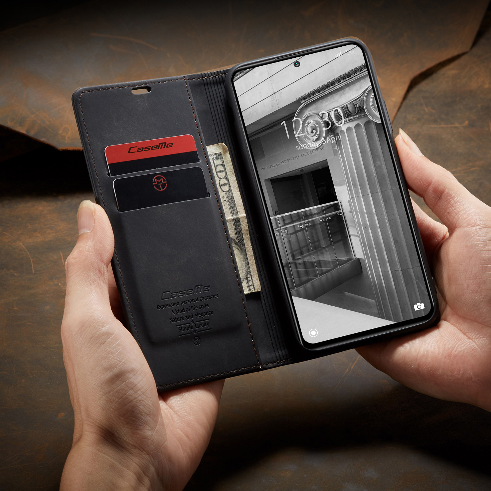 Applicable to Google pixel8pro Phone case pixe7a Leather Case pixe6 Flip PixelFold Folding machine. 