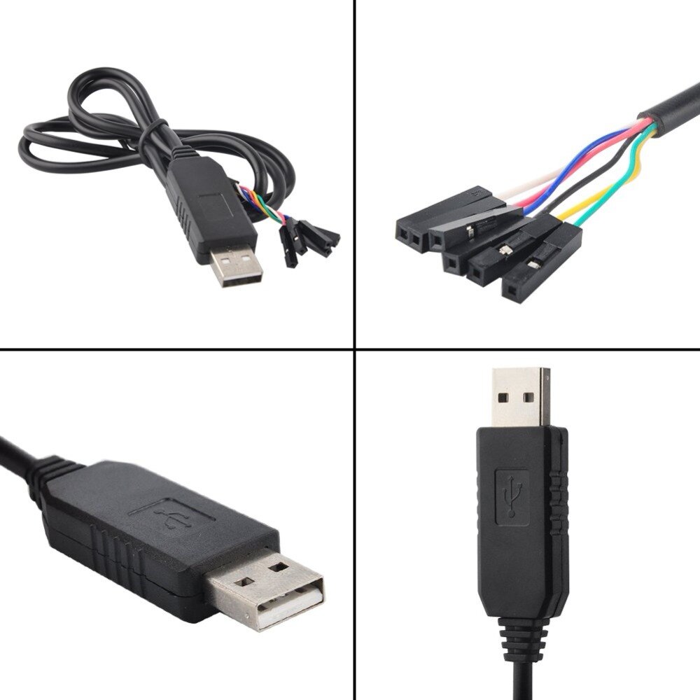 【happy one】FT232 line USB To Serial Cable Line Electric Adapter FTDI Computer FT232RL for Arduino ESP8266. 