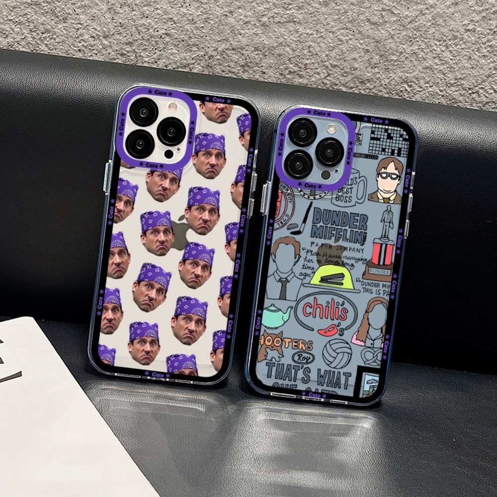 Michael Scott The Office Phone Case For iPhone 11 12 13 14 Mini Pro Max XR X XS TPU Clear Case