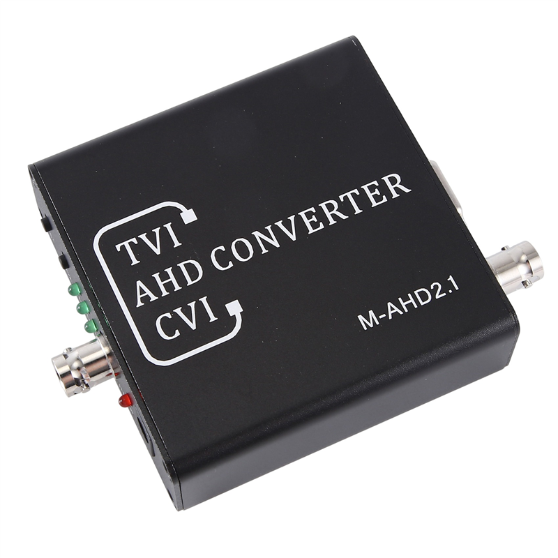 5MP 2MP 720P 1080P AHD TVI CVI to HD VGA Converter Switch US Plug. 