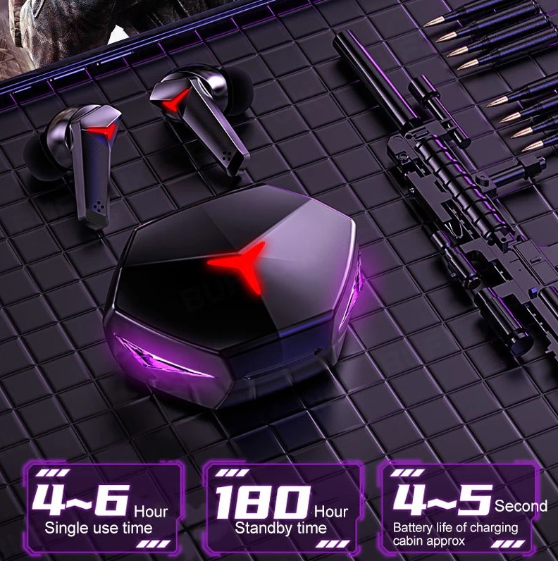 【FUPANG】Misuli T33 TWS Wireless Bluetooth Stereo Sports Noise Reduction Earbuds Headsets With. 