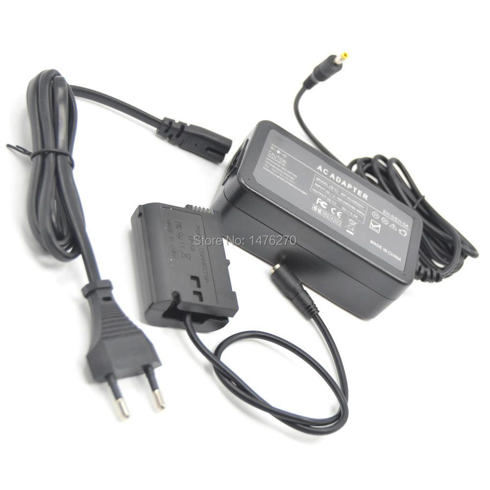 EH-5 EH-5A AC Power Adapter+EP-5B EN EL15 Dummy Battery For Nikon Camera Z7 Z6 D7500 D7200 D7100 D7000 D850 D810 D800E D750 D610. 