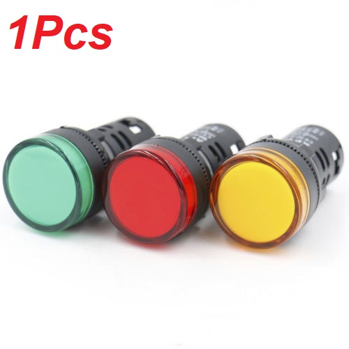 Any Color LED Panel Indicator Lights 22mm AC 220V LED Panel Indicator Lights Lamp For Mining Industry. 