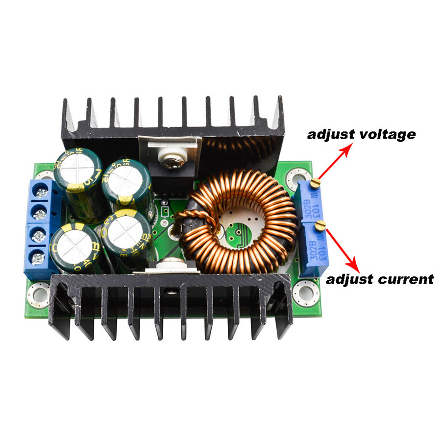 XL4016 DC-DC 9A 300W Step Down Buck Converter 5-40V To 1.2-35V Adjustable Power Supply Module LED Driver Replace LM2596 XL4015 XL6009 - Multi Plug - Multi Plug. 