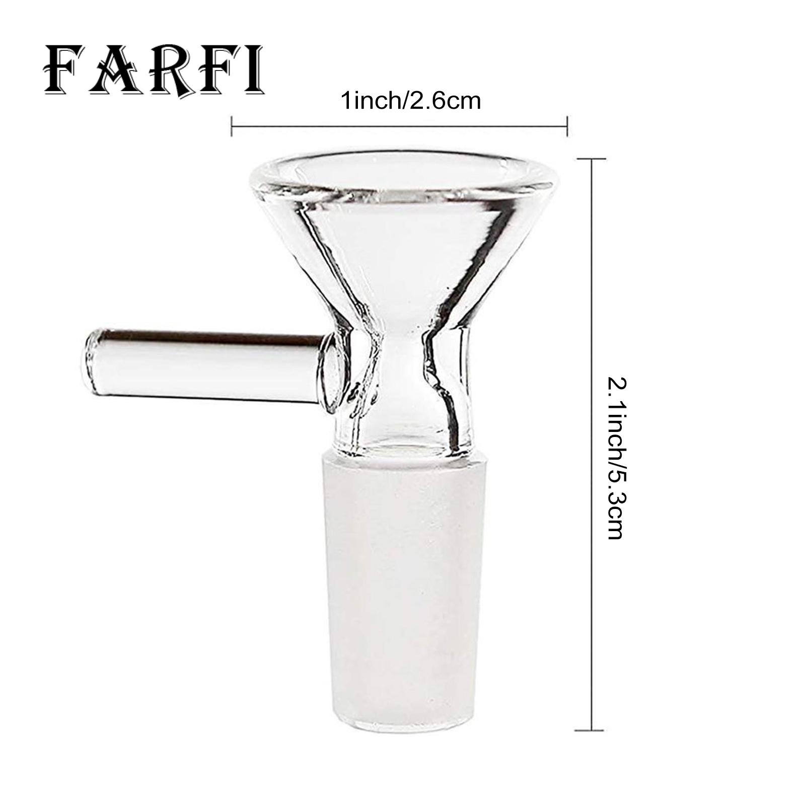 Functional Handle Funnel 6pcs Glass Funnel Set with Silicone Base Portable Mini Kitchen Lab Funnel for Cooking Science Experiments Lightweight Easy to Handle Glass Funnel with Silicone Base. 
