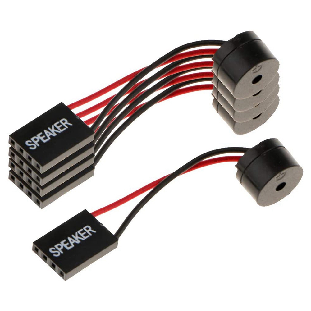 10Pcs Motherboard Speaker Buzzer PC Computer Motherboard Internal Beep Buzzer for Computer Repair. 