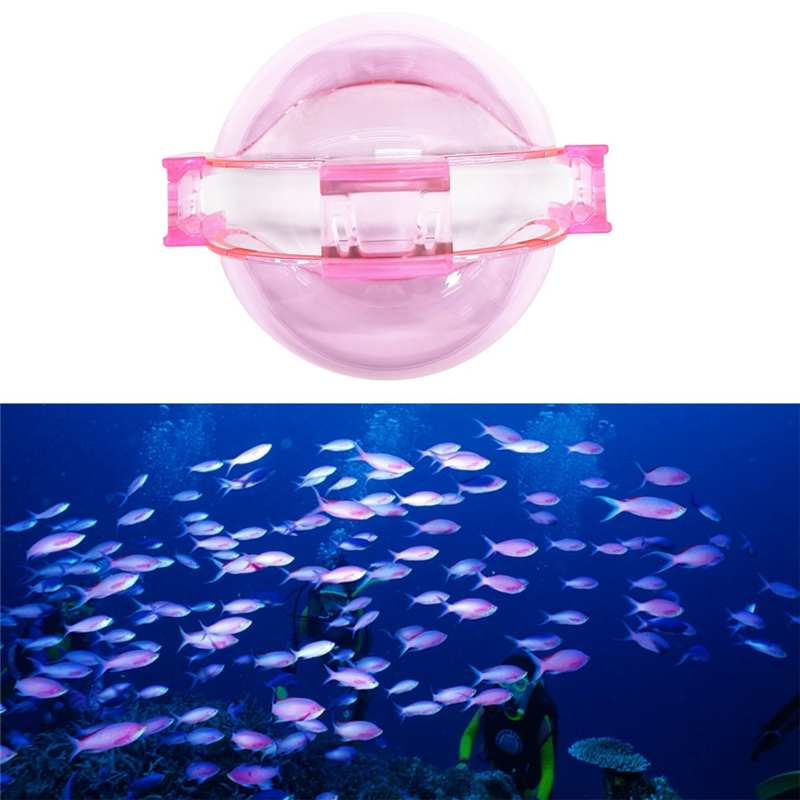 For Insta360 X3 Camera Waterproof Case Dive Housing Multi-Functional Portable Dive Case Filter Durable Easy Install Pink. 