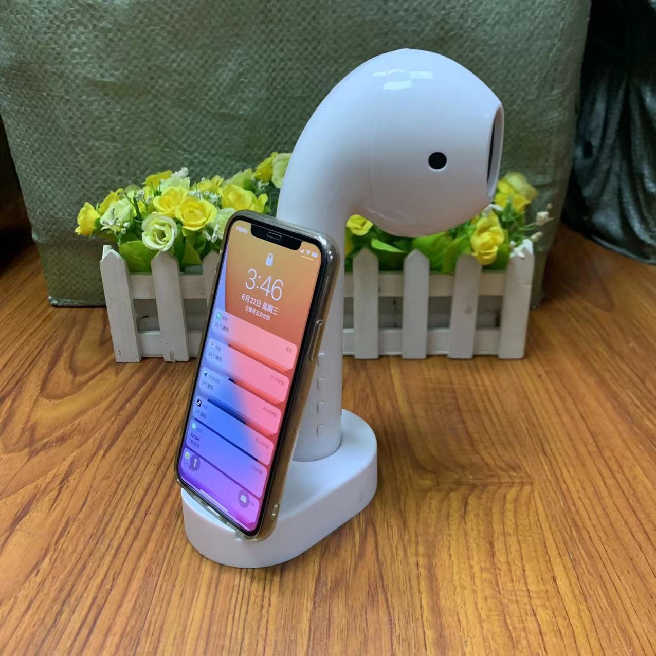 %Tik Tok Super Large Giant Headphone Speaker Large Apple 2nd Generation TWS Macaron Headset Bluetooth Speaker. 