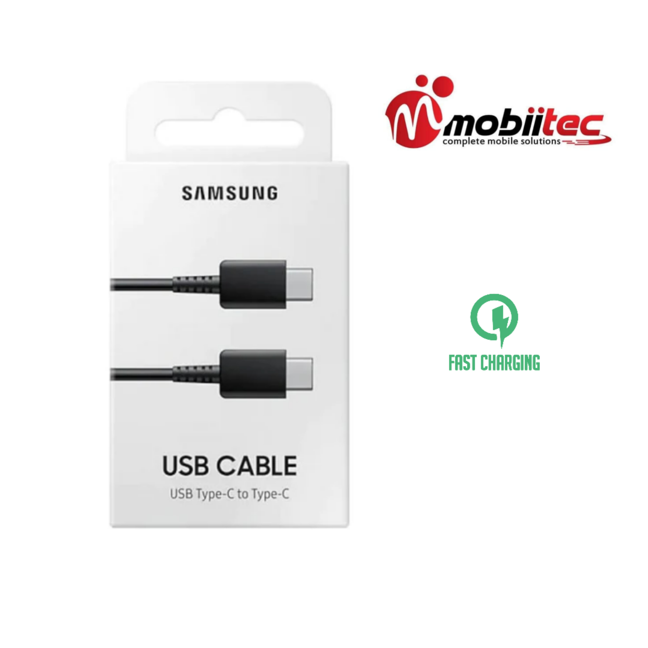 SAMSUNG Fast Charging USB Type-C to Type-C Cable (5A)