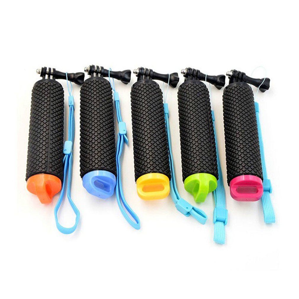 【Funny Bunny Toy Store】Camera Float Sponge Handle Monopond Mount Stick Blue. 