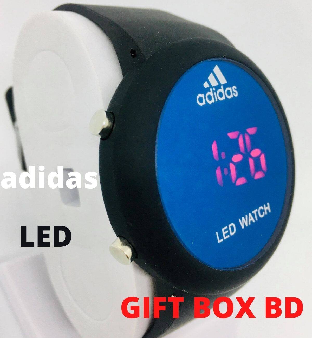 adidas led sports watch