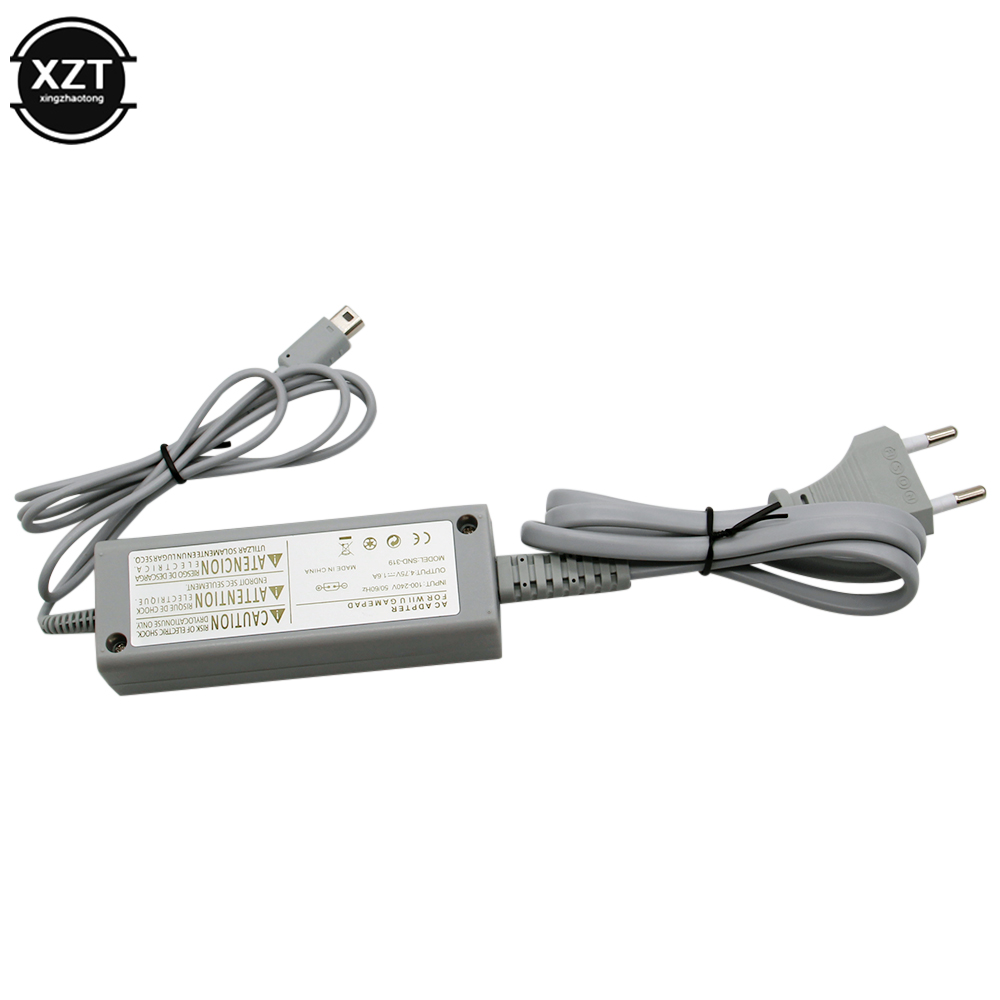 New US/EU Plug 100-240V AC Charger Adapter Home Wall Power Supply for Nintendo WiiU Wii U Gamepad Joypad Controller. 