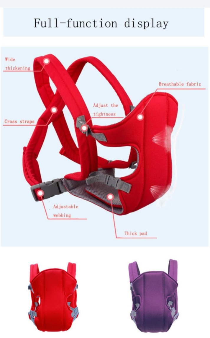 Baby Carrier Soft, Comfortable and stylish Baby Carrying Bag, Lying, Facing Mummy, Facing Forward Baby Carrier for 6 Months to 3 Years Baby. 