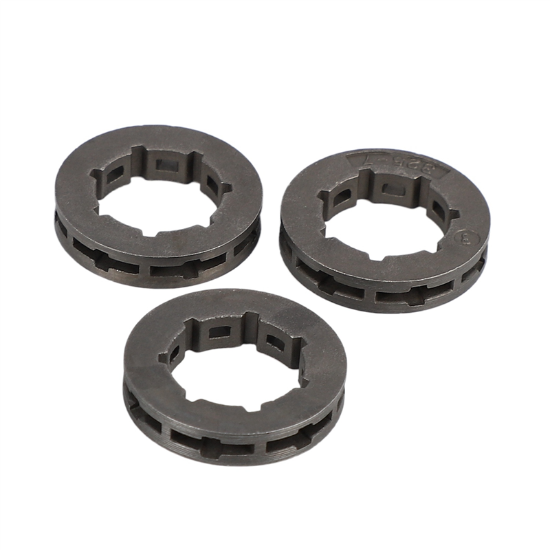 9Pcs Tool Parts Metal Chainsaw Spare Part Chain Saw Sprocket Rim Power Mate 325-7 for Chainsaw Replacement