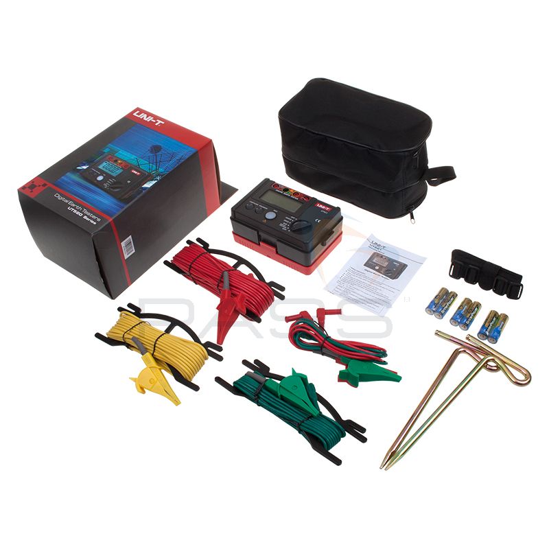 UNI-T UT521 Digital Earth Resistance Tester - Kings Trading. 