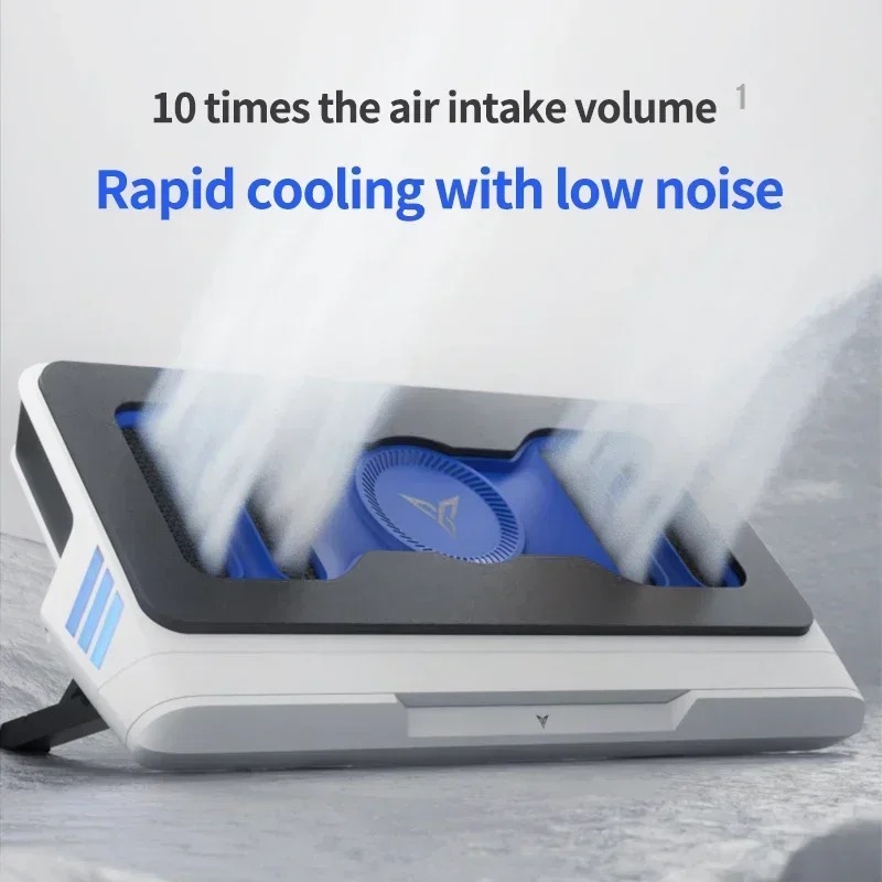 Flydigi BS1 Laptop Cooler Overclocking Pressure Air Dual Noise Reduction Intelligent Variable Frequency Computer Bracket NEW. 