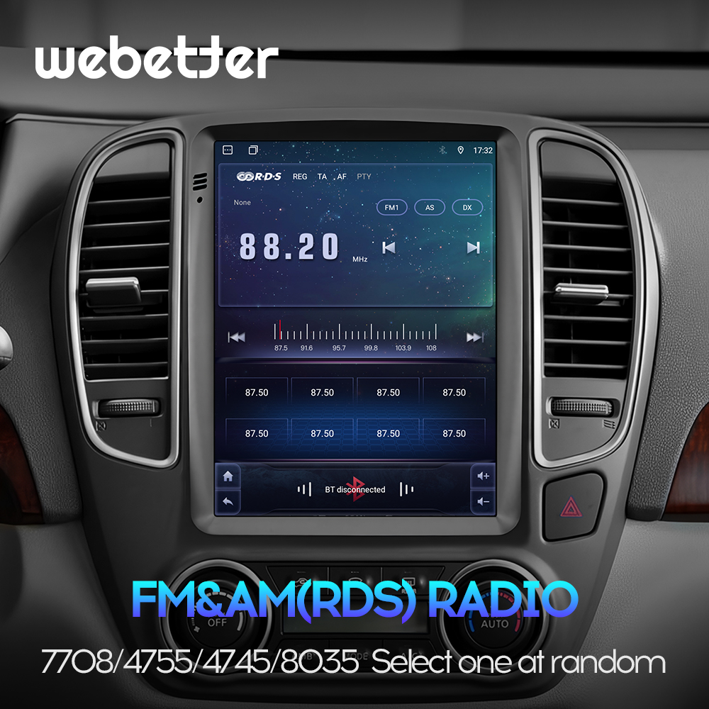 WeBetter TopNavi Android 8Core IPS 9.7inch Vertical Full Touch Screen Car Radio Audio Video Stereo Player For Nissan Bluebird Sylphy G11 2005-2012 With 4G CarPlay DSP BT WiFi Rear View Navigation. 
