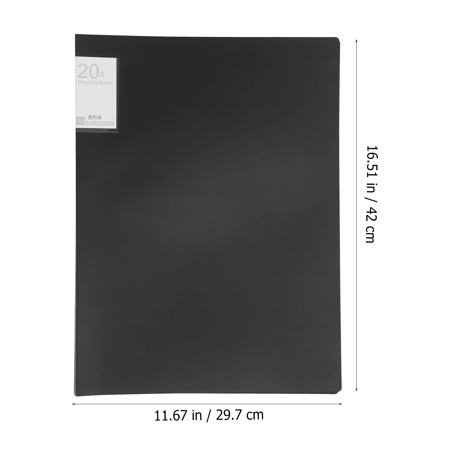 A3 Display Folder Folders Drawing Binder Painting Plastic File Organizer Poster Paperwork Artwork Artist Document Storage Folder. 