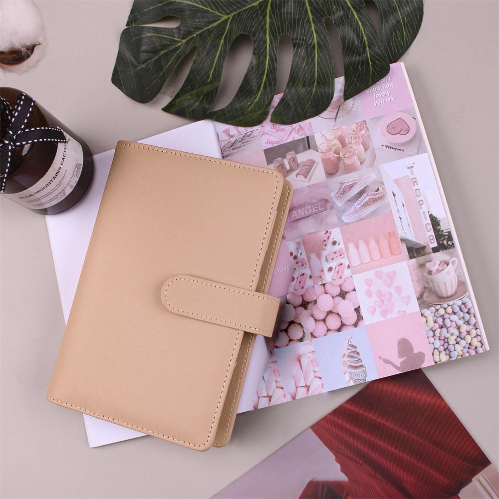 Binder Handbook Zipper Bag Notebook Budget Handbook A6 Book. 