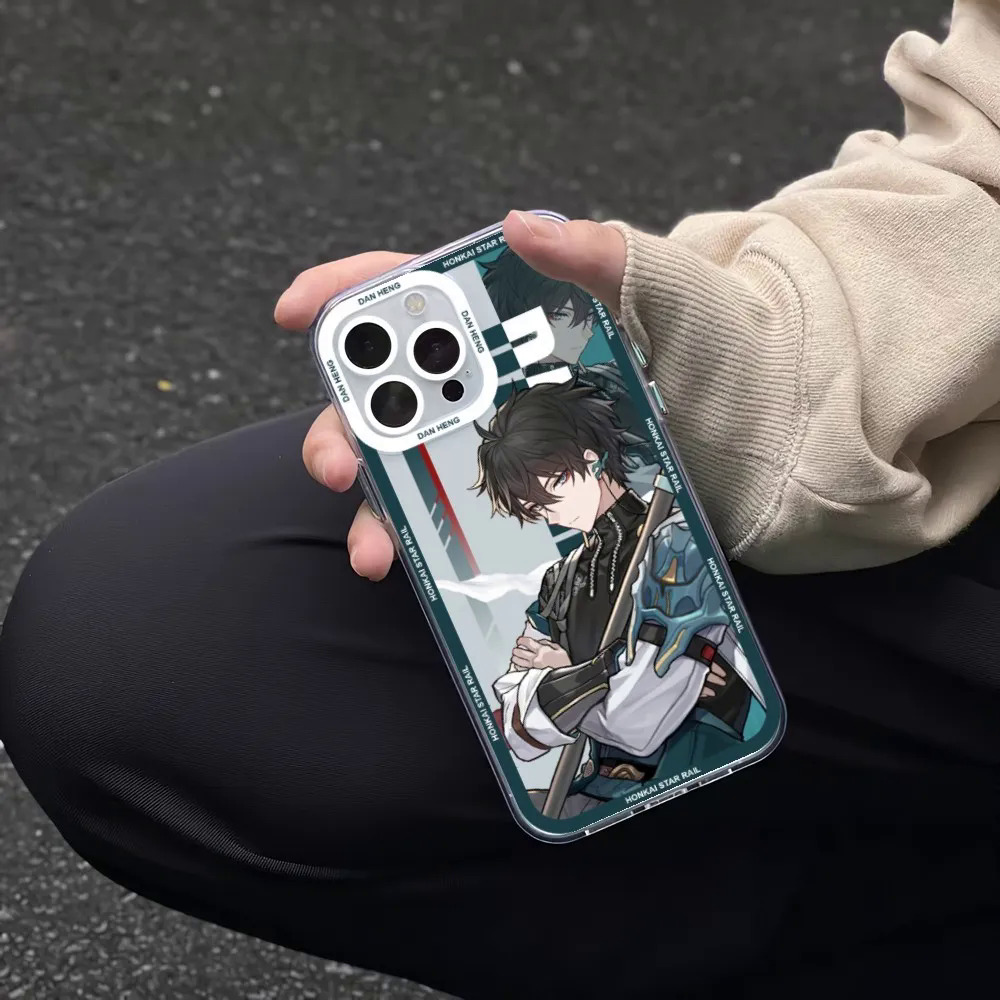 Honkai Star Rail Gepard Bronya Phone Case For a Phone 11 12 Mini 13 14 Pro Max Transparent Shell. 