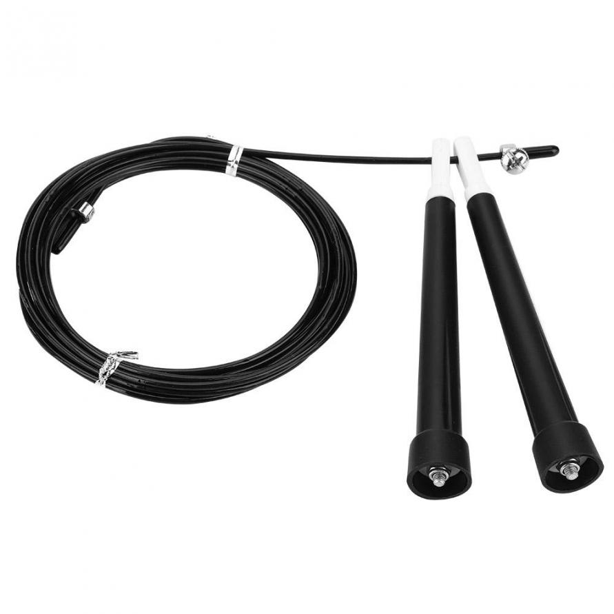 Speed Skipping Rope Adjustable Steel Cable Fitness Exercise Crossfit