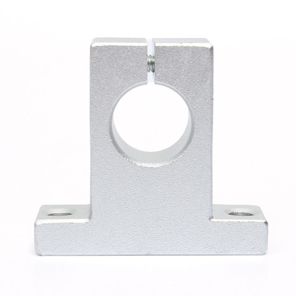 16mm SK16 Motor Chrome Linear Rail Shaft Guide Support Bracket / Bearing Step. 