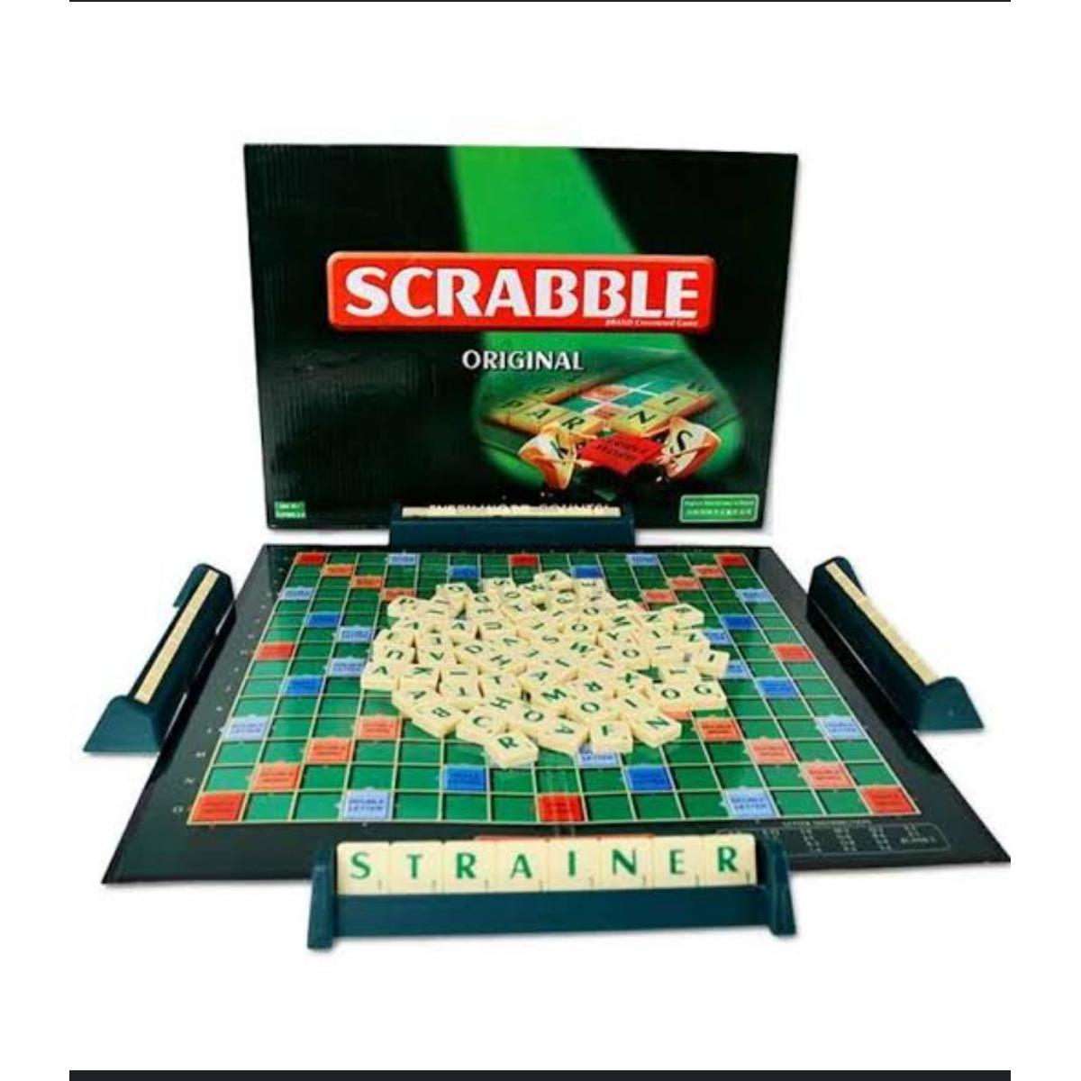 Scrabble game word board game