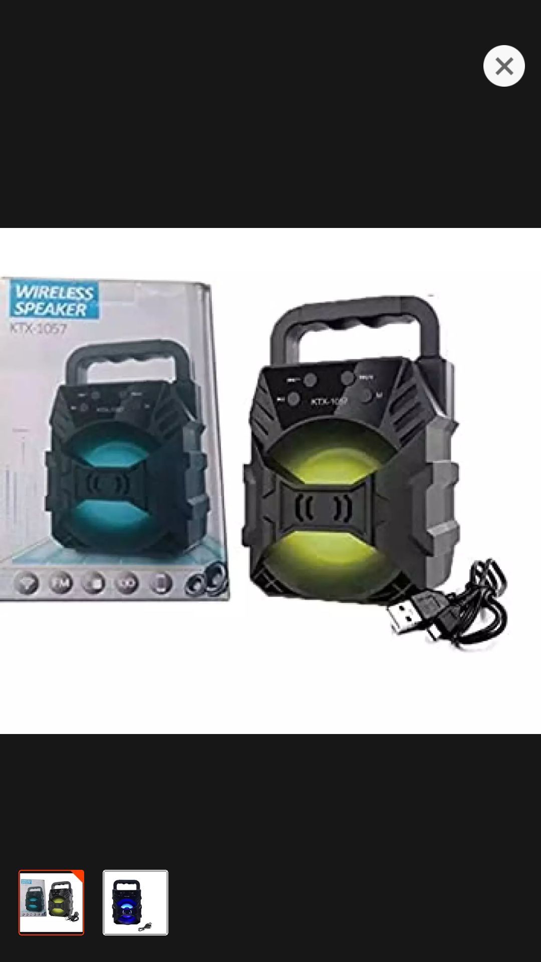 Bluetooth Speaker KTS 1057 Wirless protable Speaker with microSd card slot and usb slot. 