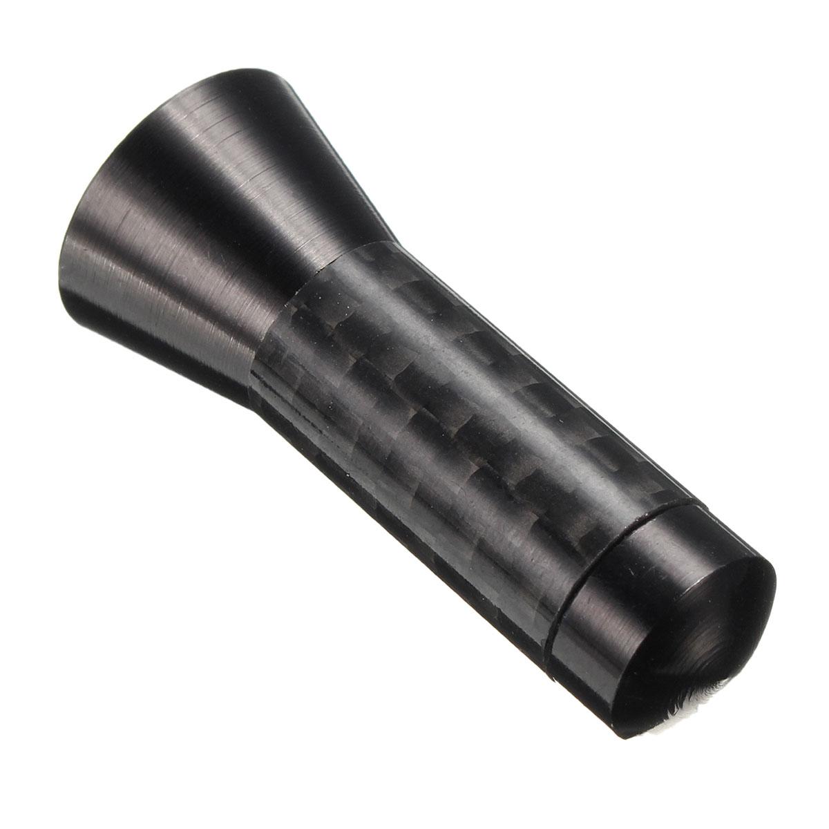 Universal 3.5cm Carbon Fiber Mini Screw Aluminum Short Stubby Antenna Aerial