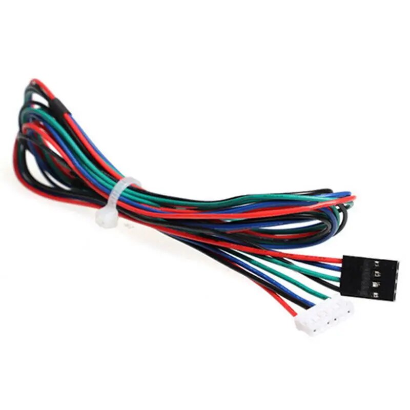 Extended NEMA 17 Stepper Motor Cable 1M Long 4 6 Pin 3D Printer Dupont