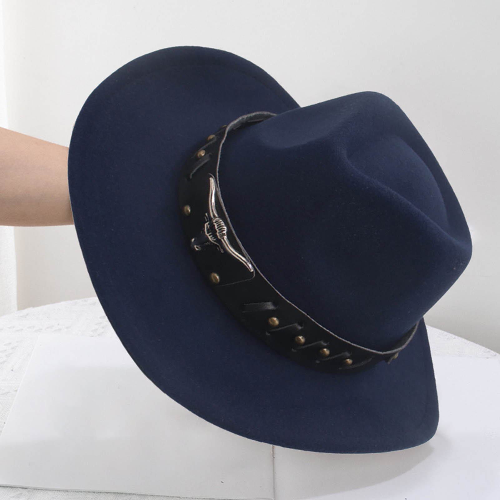 Fedora Hat Soft Touch Mountain Hiking Cowboy Hat. 