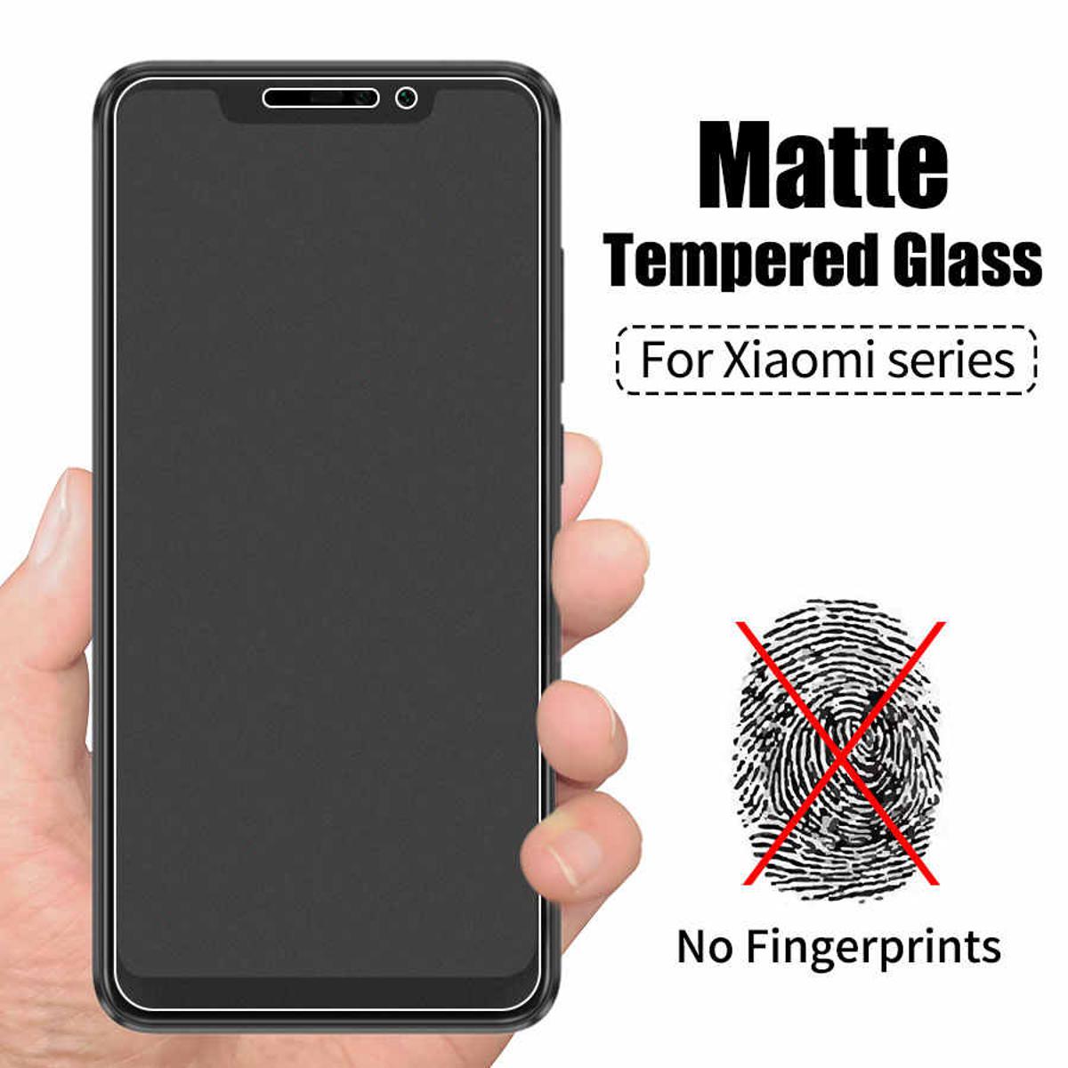 For Xiaomi Redmi Note 6 Pro Premium Anti Fingerprint Matte Front Screen Protector Tempered Glass l3266