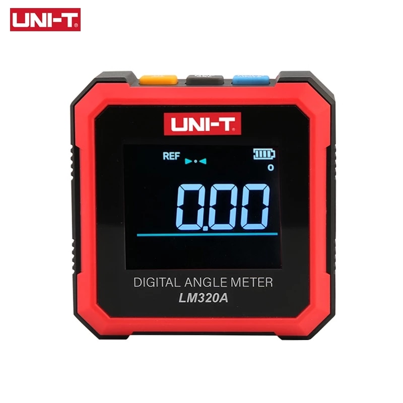 UNI-T LM320A LM320B Electronic Angle Meter Digital Protractor Magnetic Inclinometer Angle Tester Bevel Box Measuring Tools. 