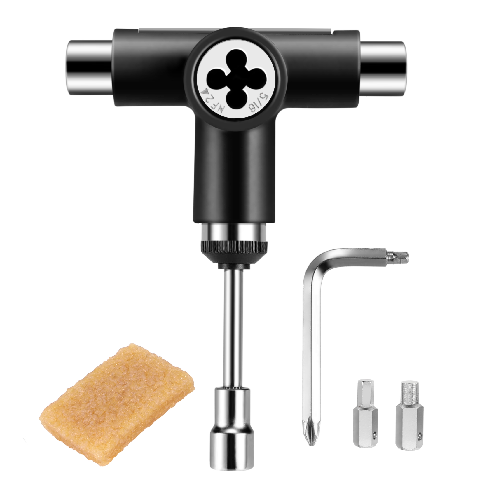 Skate Tool integration Multi-Function Ratchet Skateboard Tool