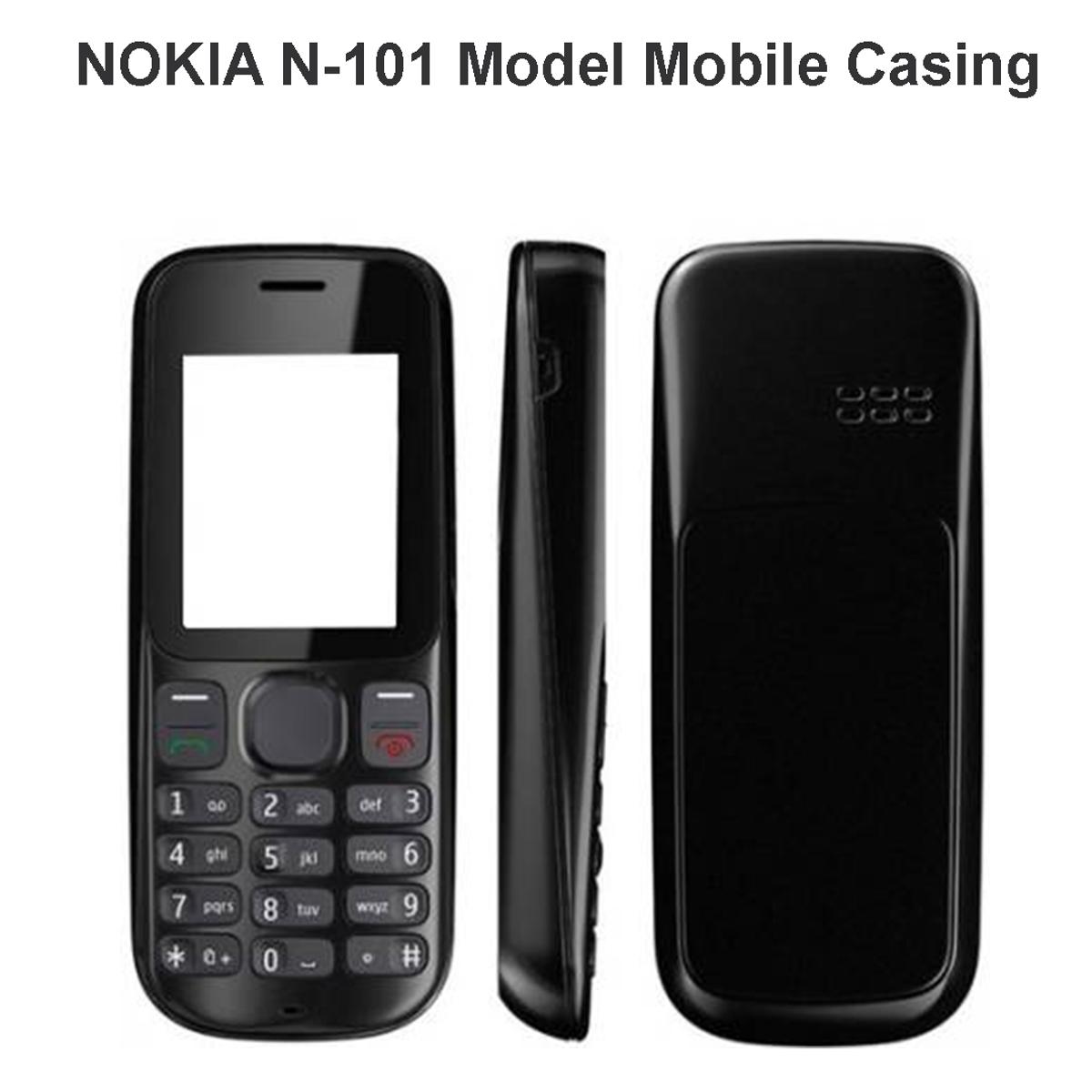 For Nokia N101 Front & Back Side Mobile Casing/Housing with Keypad