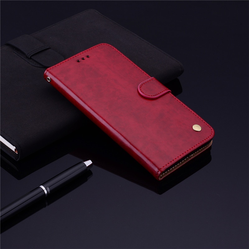 For Huawei P Smart FIG-LX1 Case Magnetic Leather Wallet Flip Card Hold Phone Case For Huawei P Smart 2018 Psmart Cover Coque. 