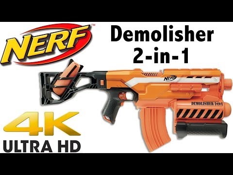 Nerf Elite 2-In-1 Demolisher. 