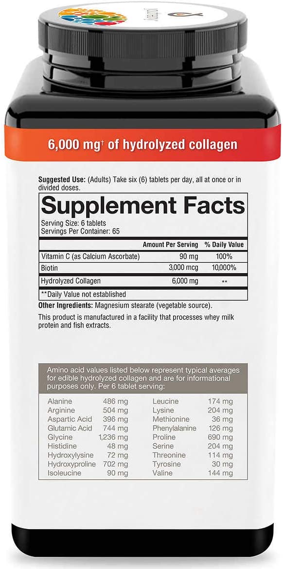 youtheory Collagen Advanced Formula-390 counts. 