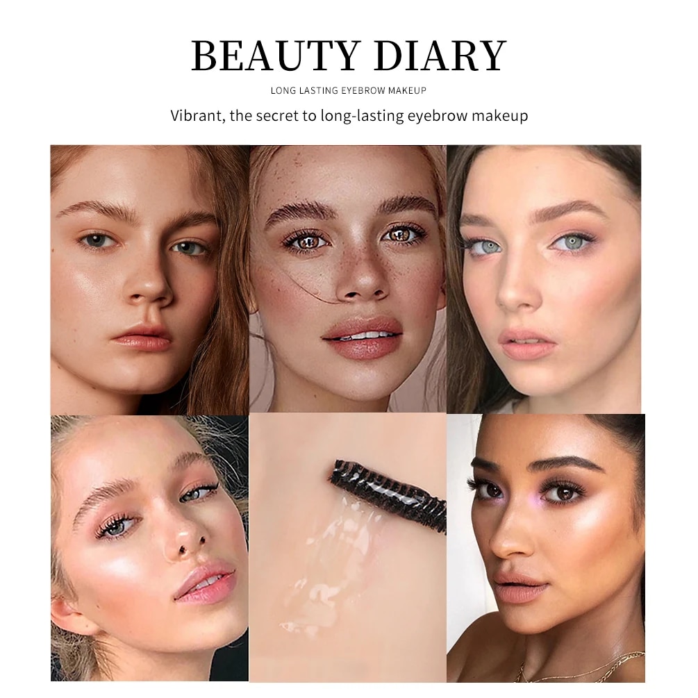 NICEFACE Eyebrow Styling Gel Waterproof Transparent Eyebrow Wax Set Brow Gel For Eyebrow Long-lasting Makeup Eyebrow Sculpt Soap Loser Lione. 