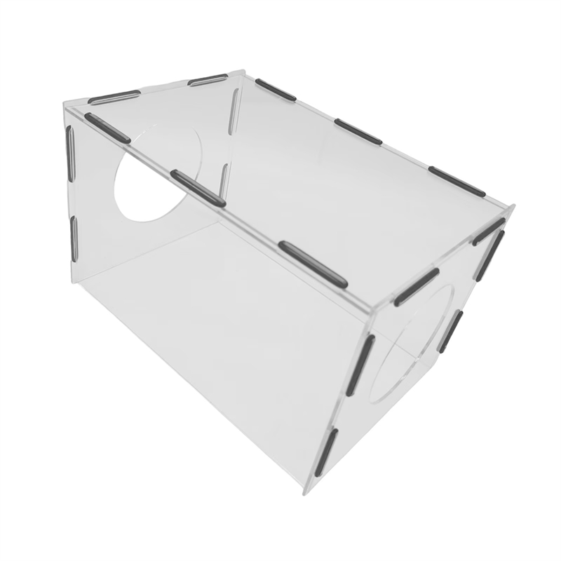 Enclosed Grinding Dust Box Cover Polishing Dust Hood Dustproof Transparent Dust Hood Rectangle