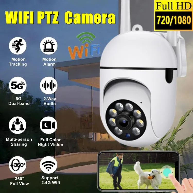 720p wifi wireless pan tilt cctv network home security ip camera ir hot sale night vision