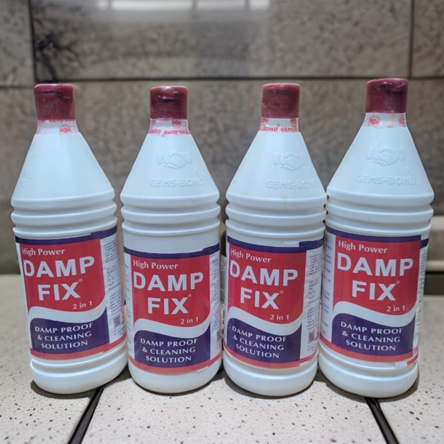 high power Damp fix damp proof and cleaning solution water tank and pipe cleaner  4pcs. 