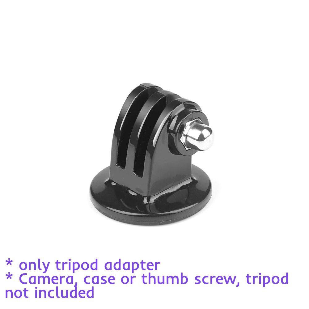 SHOOT Tripod Adapter Mount for Gopro Hero 6 5 7 8 9 Black Session Sjcam Sj4000 with 1/4 Inch Hole for Xiaomi Yi 4K Camera Accessory. 