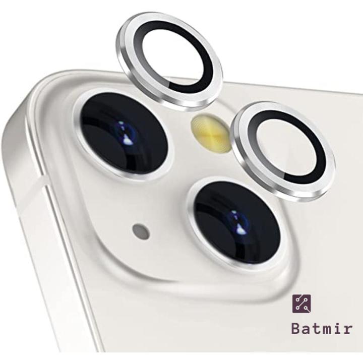For Apple iPhone 15 Plus Camera Ring Metal Frame Camera Ring Case Glass Protector Camera Lens Shield Camera Lens Ring Case. 