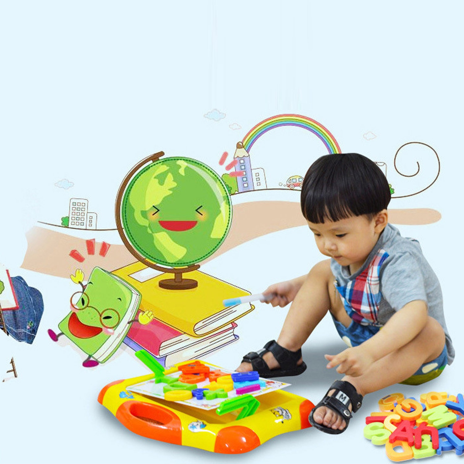 80 agnet Fridge agnet awaii ids Children Letter er Stiers Early Education o for irthday Christmas ift. 