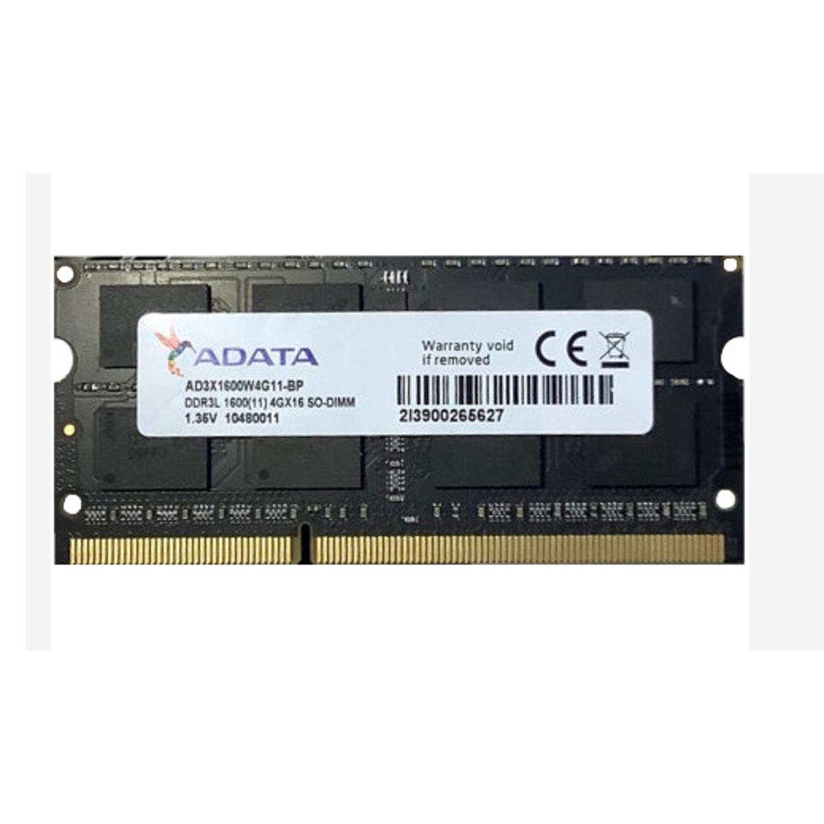 Adata Samsung max Ddr3L 4Gb 16Mhz Desktop