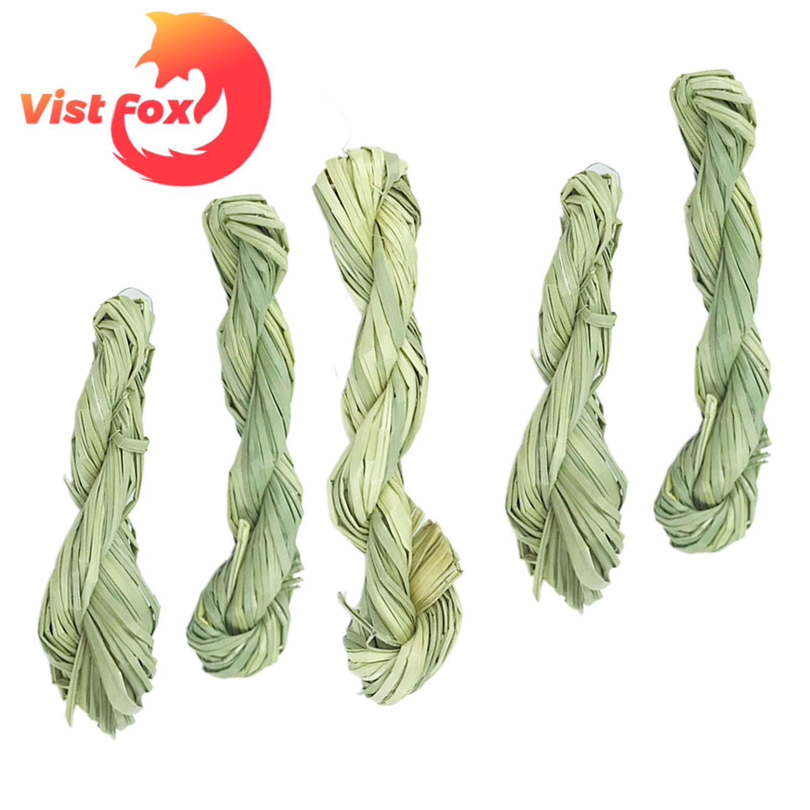 Vist Fox Rabbit Chew Grass Natural Hay Grass Treat Bunny Chew Toys. 